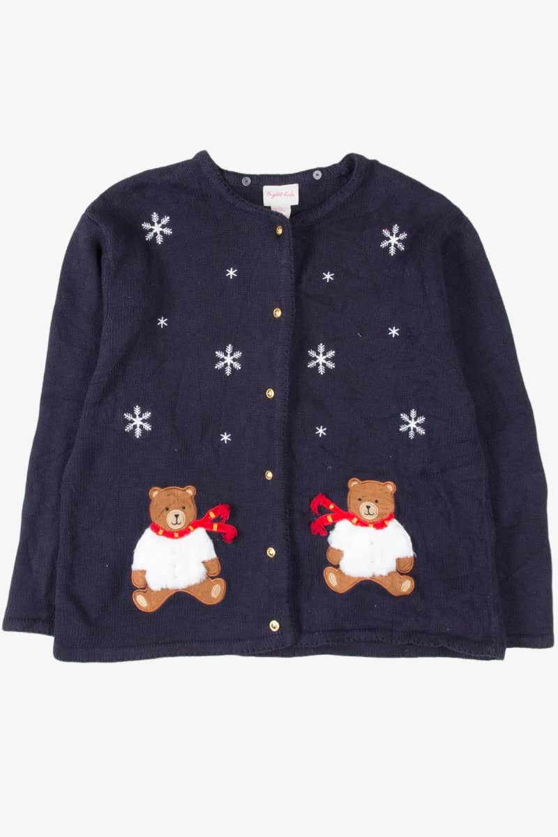 Blue Ugly Christmas Cardigan 54184