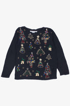 Black Ugly Christmas Pullover 54203