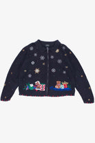 Black Ugly Christmas Cardigan 54204