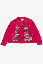Red Ugly Christmas Cardigan 54213