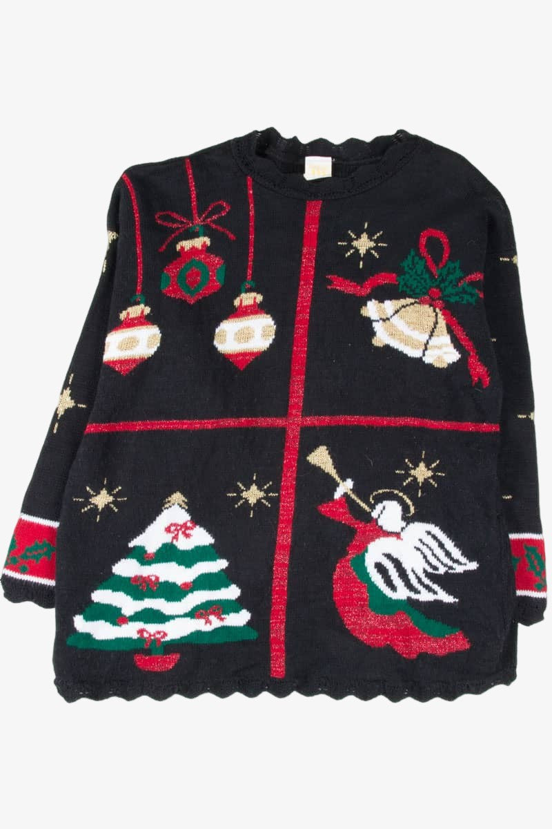 Black Ugly Christmas Pullover 54274
