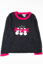 Black Ugly Christmas Pullover 54282