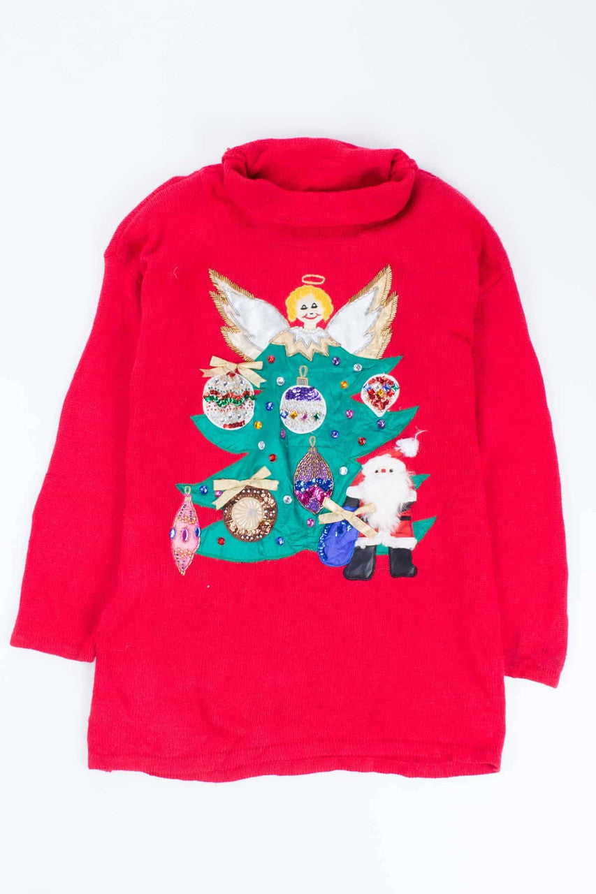 Red Ugly Christmas Turtleneck 54330