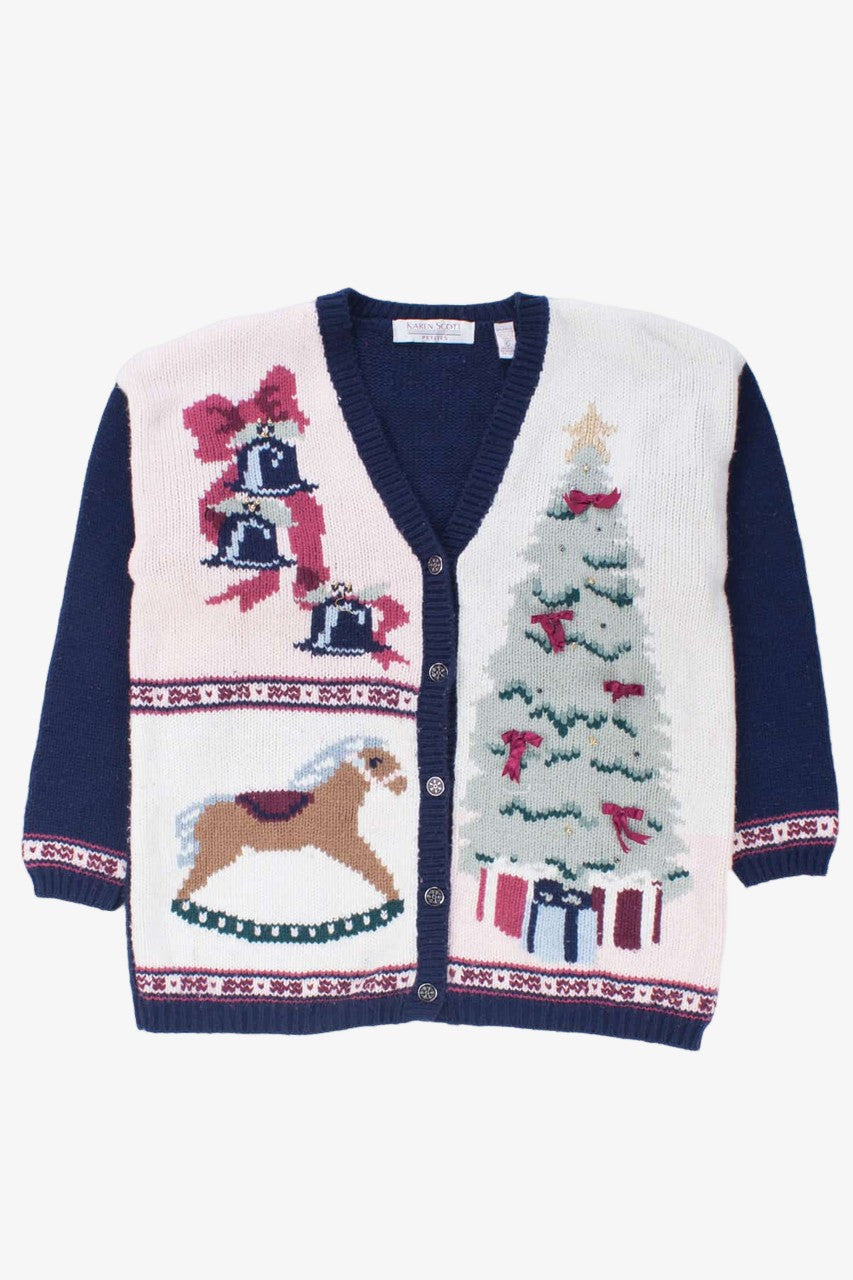 Multicolor Ugly Christmas Cardigan 54334