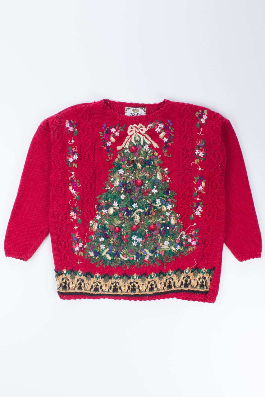 Red Ugly Christmas Pullover 54346