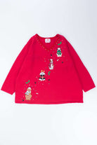 Red Ugly Christmas Pullover 54349
