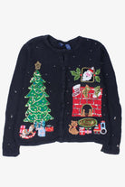Black Ugly Christmas Cardigan 54351