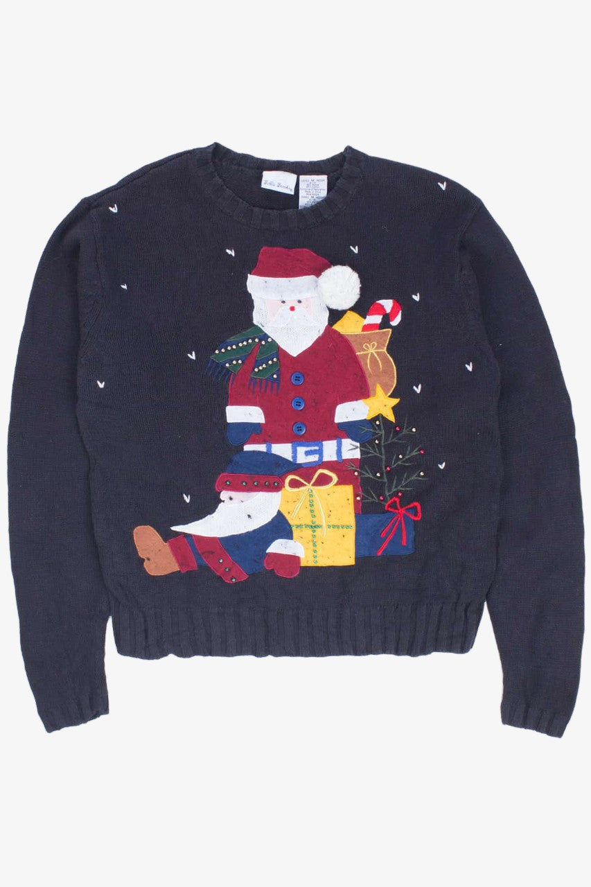 Black Ugly Christmas Pullover 54378