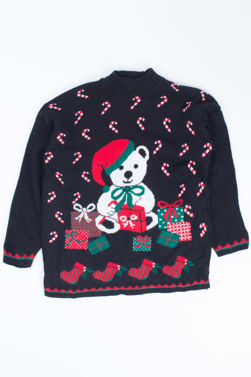 Black Ugly Christmas Pullover 54379
