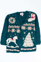 Green Ugly Christmas Cardigan 54411