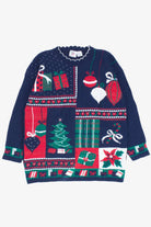 Blue Ugly Christmas Pullover 54435