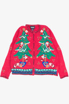 Red Ugly Christmas Cardigan 54440