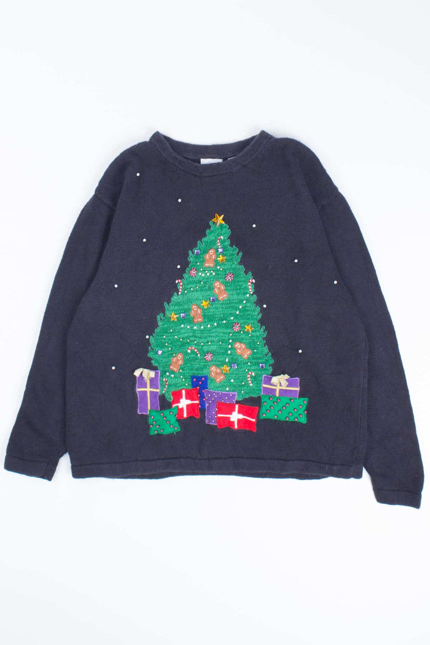 Black Ugly Christmas Pullover 54458