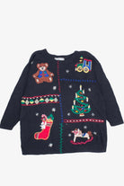 Black Ugly Christmas Pullover 54460