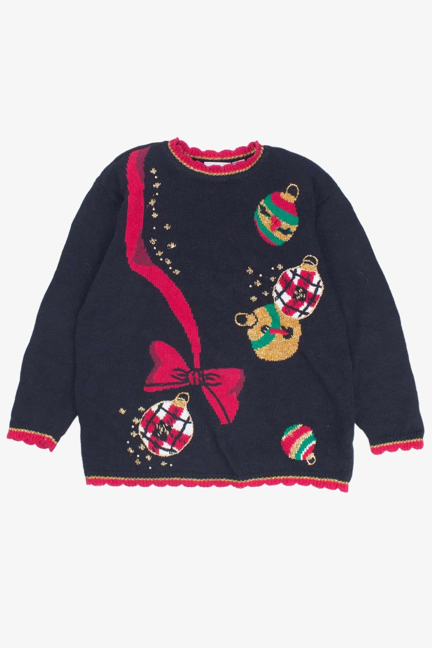 Black Ugly Christmas Pullover 54464