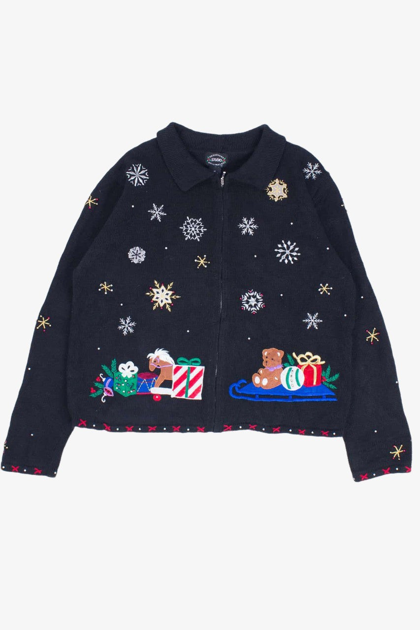 Black Ugly Christmas Pullover 54468