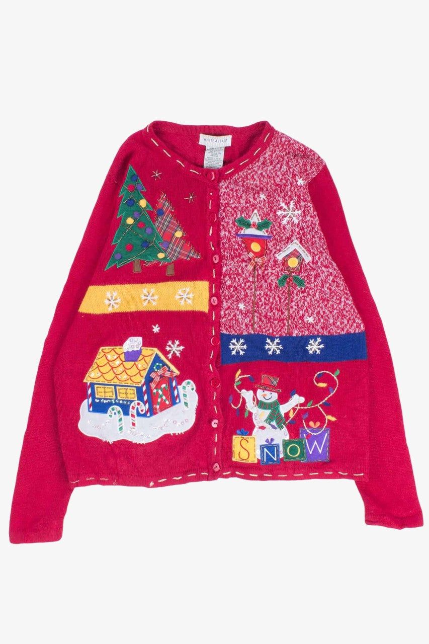 Red Ugly Christmas Cardigan 54502