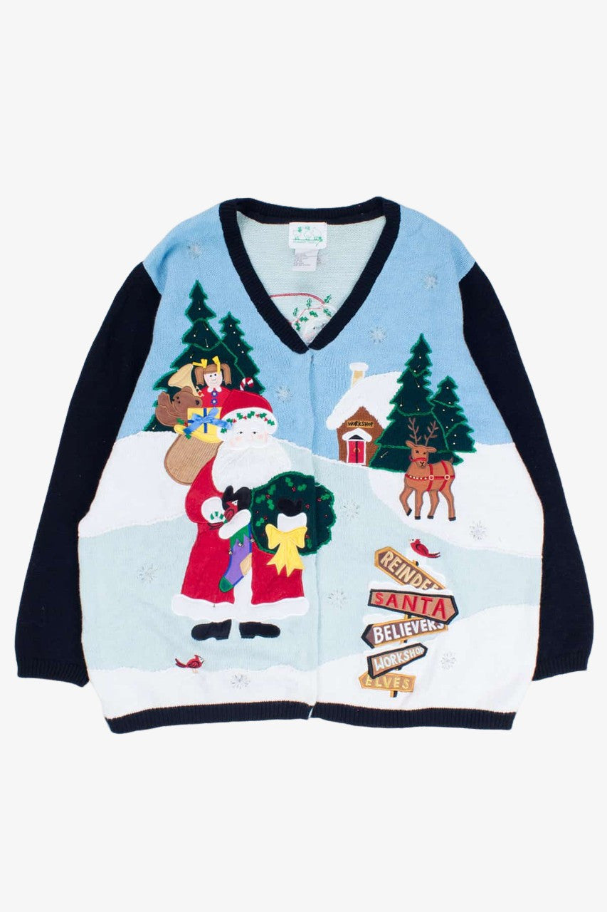 Multicolor Ugly Christmas Cardigan 54529