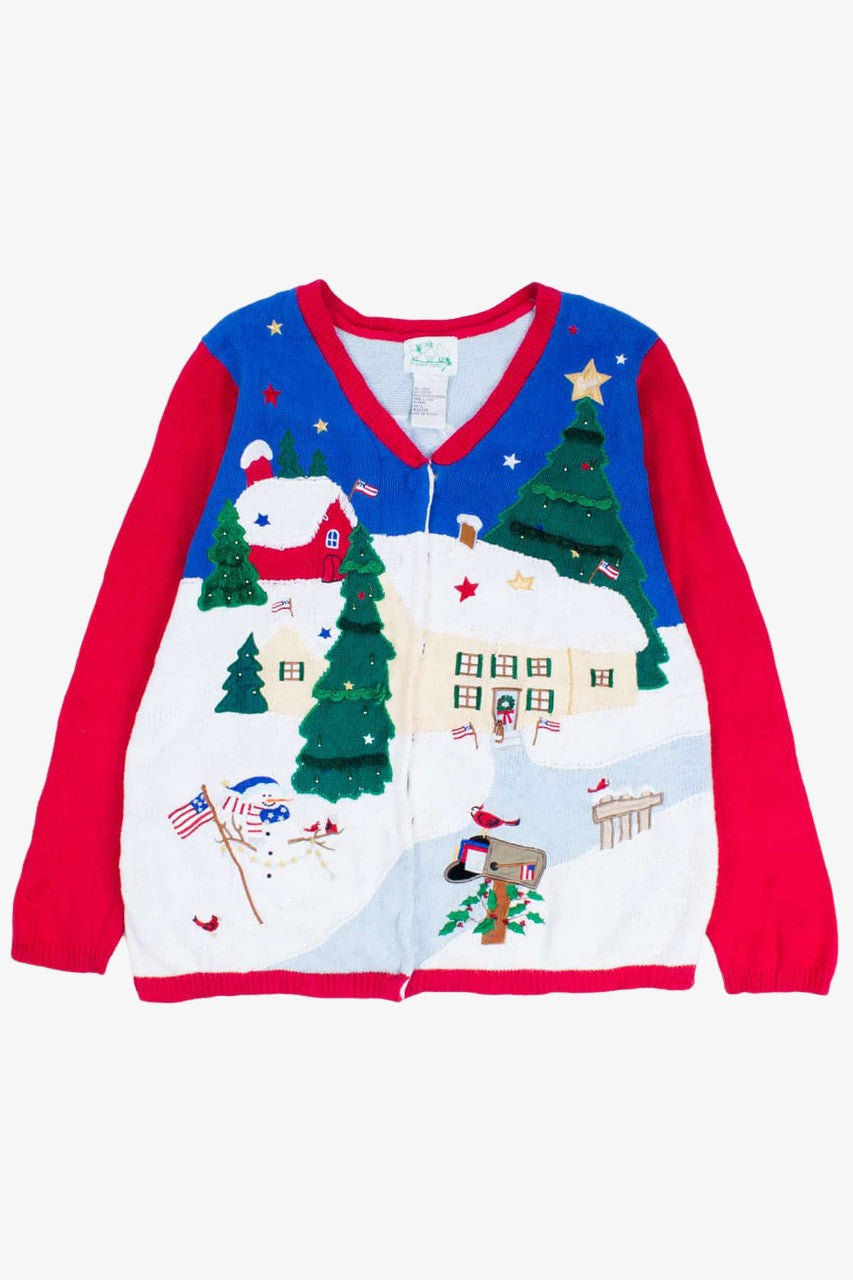 Multicolor Ugly Christmas Cardigan 54530