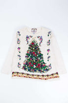 White Ugly Christmas Pullover 54532