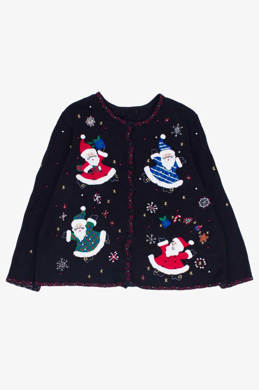 Black Ugly Christmas Cardigan 54558