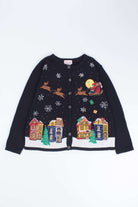 Black Ugly Christmas Cardigan 54570