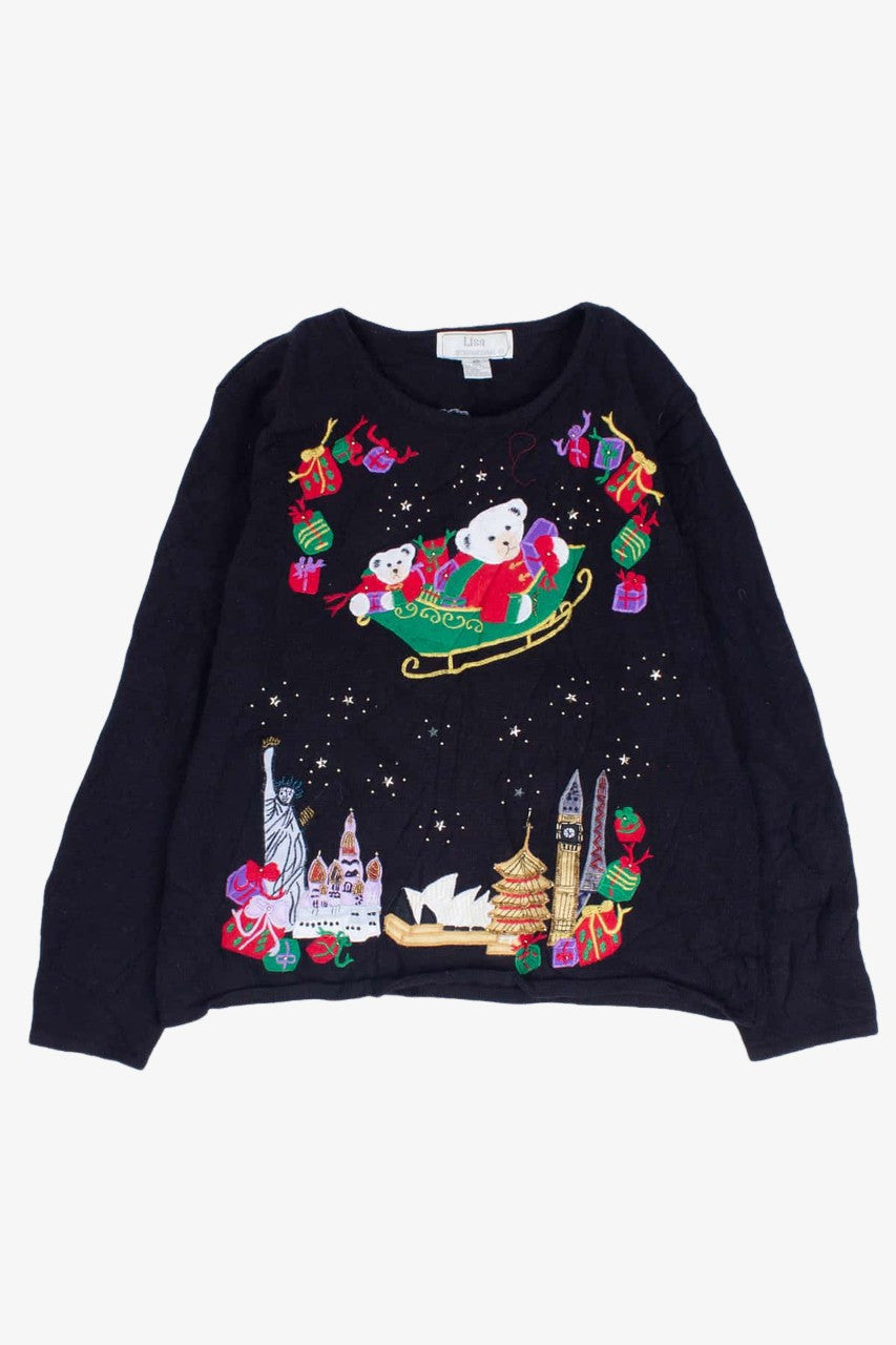 Black Ugly Christmas Pullover 54572