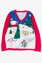 Multicolor Ugly Christmas Cardigan 54580