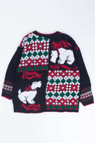 Black Ugly Christmas Pullover 54597