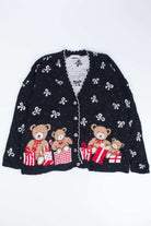 Black Ugly Christmas Cardigan 54599