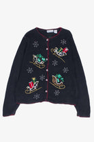 Black Ugly Christmas Cardigan 54607