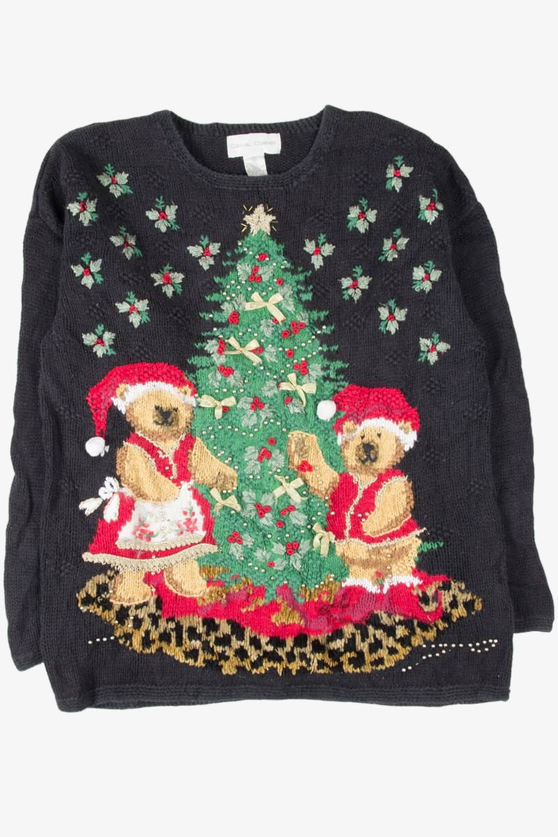 Black Ugly Christmas Pullover 54613