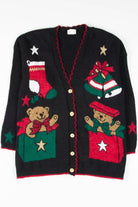 Black Ugly Christmas Cardigan 54614
