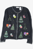 Black Ugly Christmas Cardigan 54615