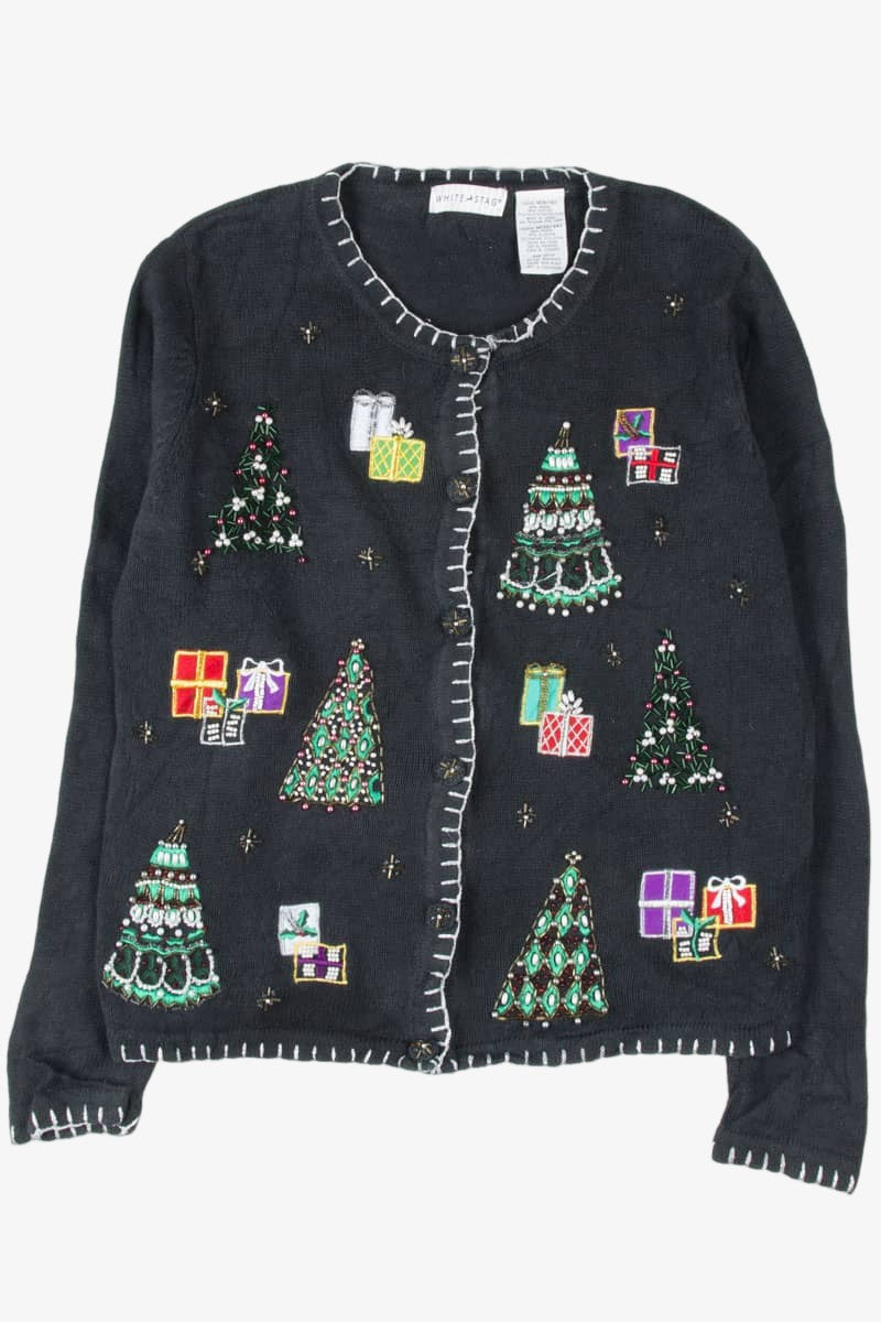 Black Ugly Christmas Cardigan 54615