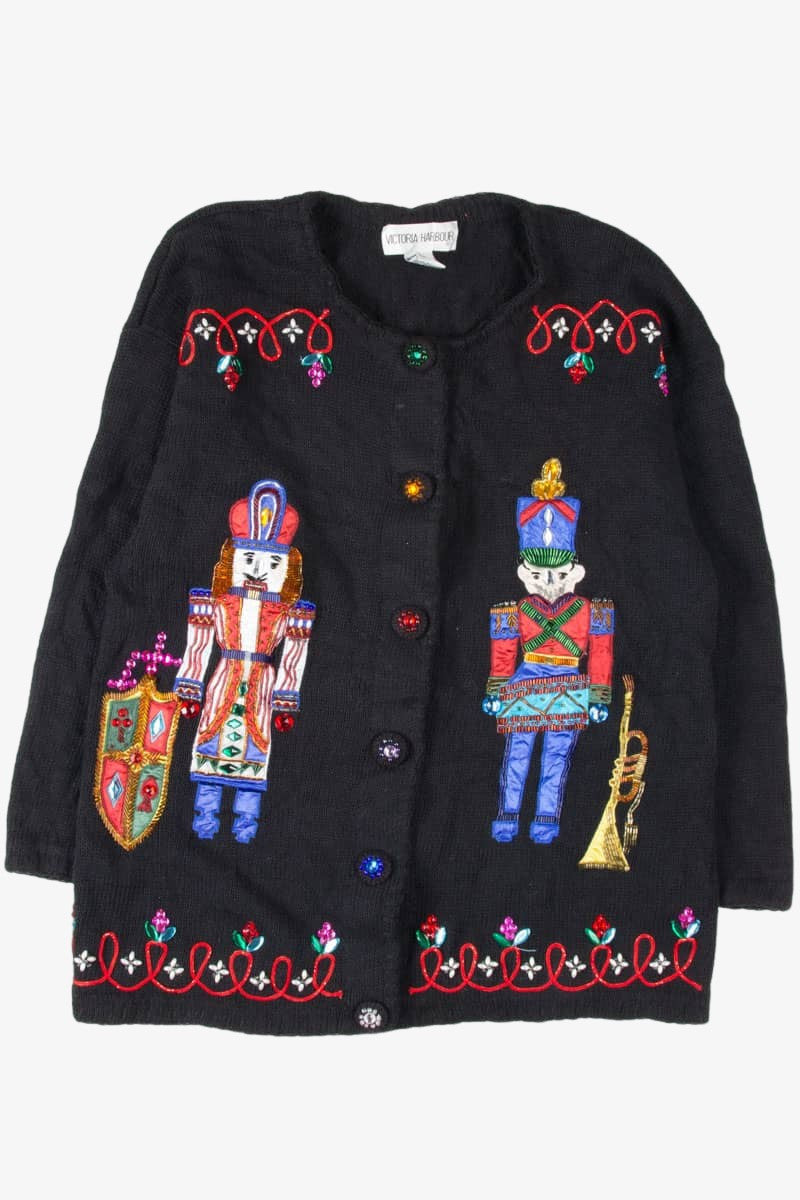 Black Ugly Christmas Cardigan 54626