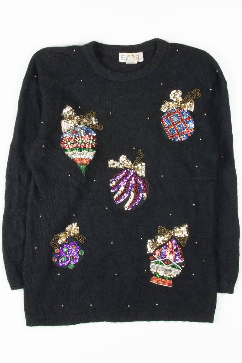 Black Ugly Christmas Pullover 54627