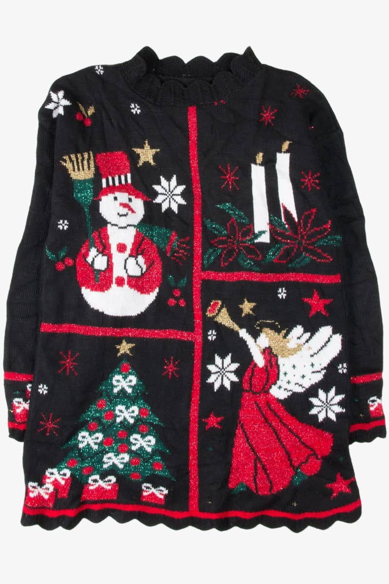 Black Ugly Christmas Pullover 54628
