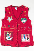 Red Ugly Christmas Vest 54651