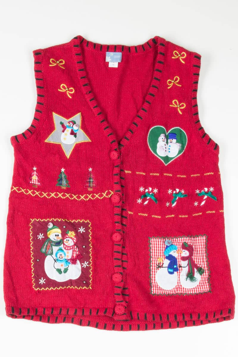 Red Ugly Christmas Vest 54651