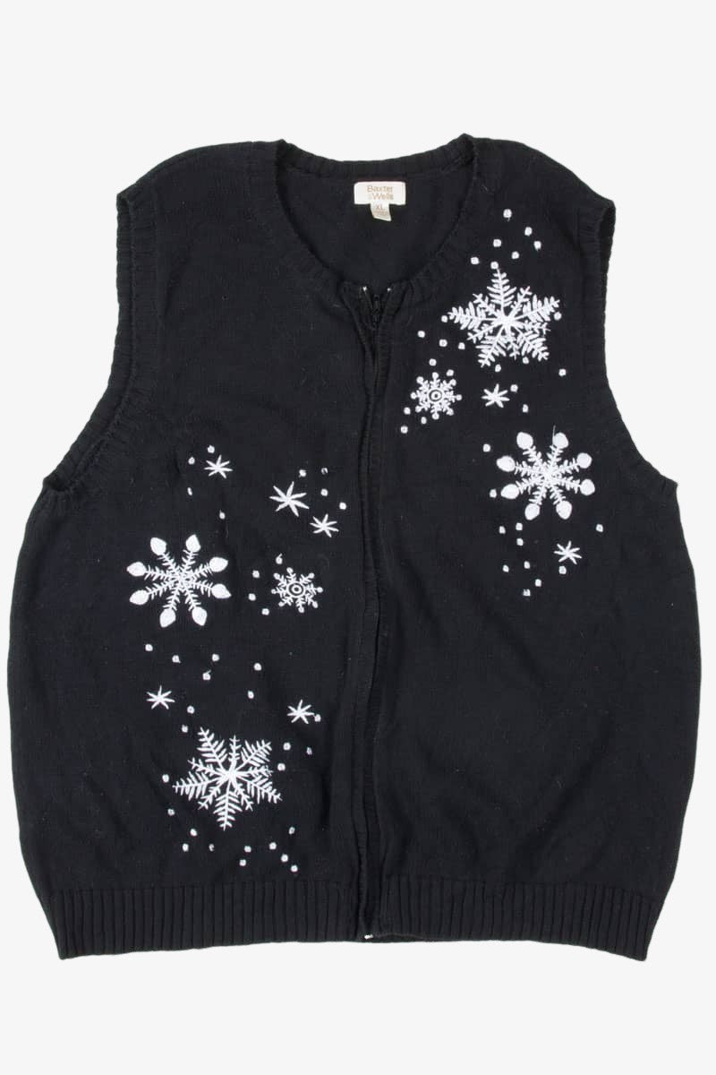 Black Ugly Christmas Vest 54667