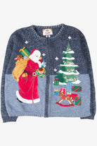 Blue Ugly Christmas Cardigan 54681