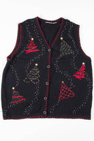Black Ugly Christmas Vest 54691
