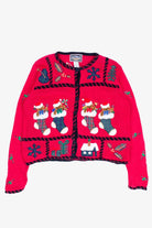 Red Ugly Christmas Cardigan 54746