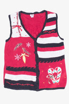 Red Ugly Christmas Vest 54784