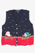 Black Ugly Christmas Vest 54795