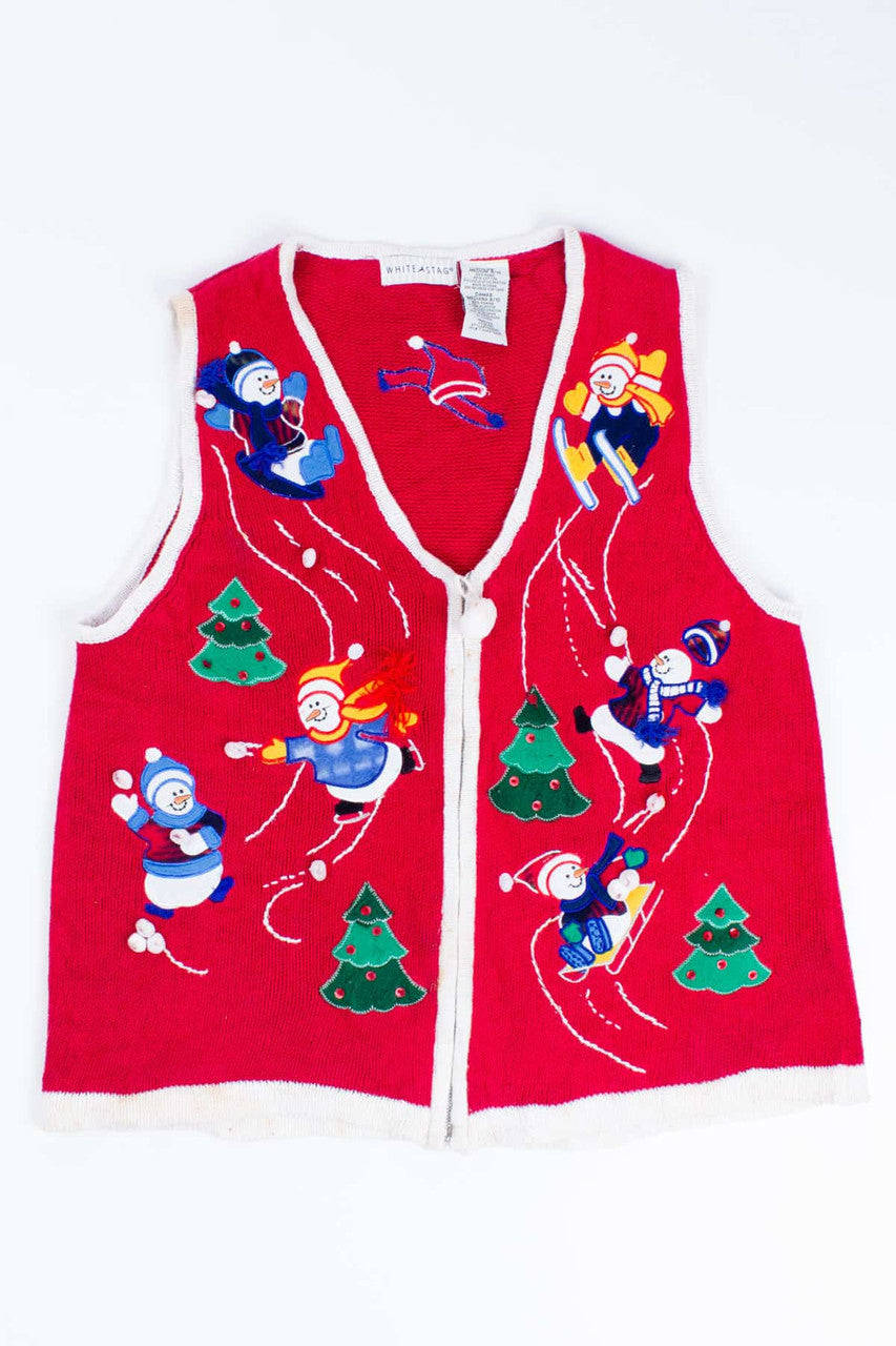 Red Ugly Christmas Vest 54834