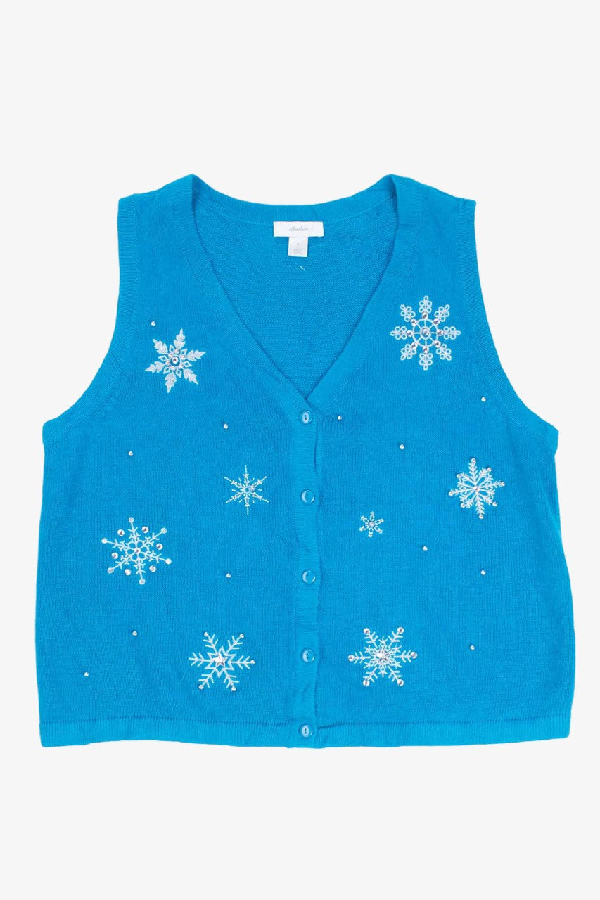 Blue Ugly Christmas Vest 54845