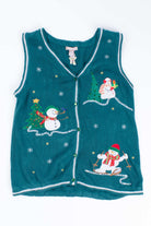 Green Ugly Christmas Vest 54848