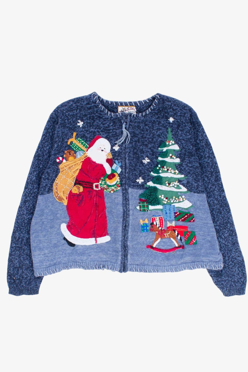 Blue Ugly Christmas Pullover 54878